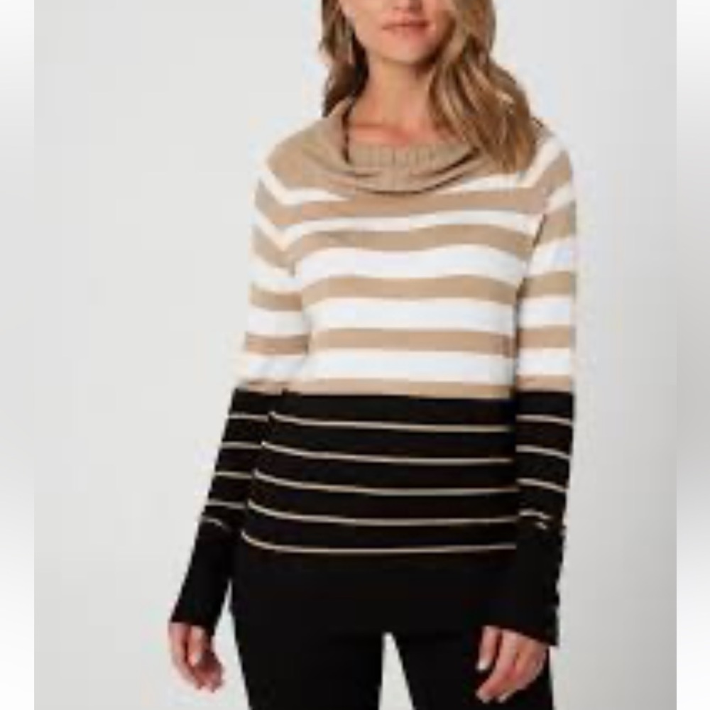 Melanie Lyne Marilyn Neck Sweater Laura